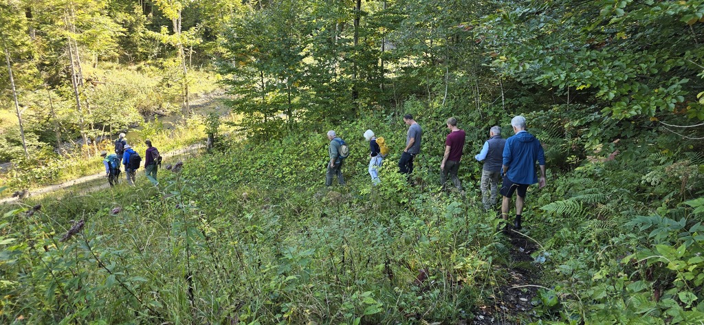 Exkursion rund um den Walchensee und Kochelsee (Foto Catherine Grist am 20.09.2025)