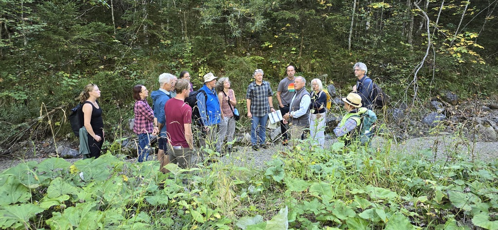 Exkursion rund um den Walchensee und Kochelsee (Foto Catherine Grist am 20.09.2025)