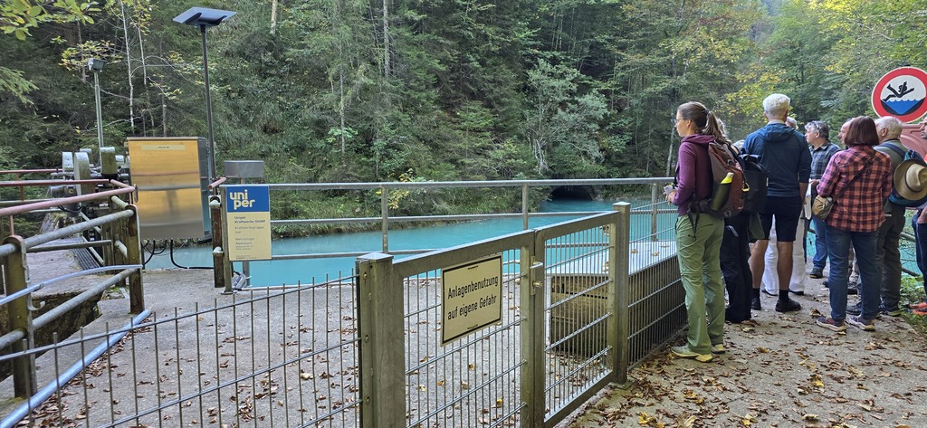 Exkursion rund um den Walchensee und Kochelsee (Foto Catherine Grist am 20.09.2025)