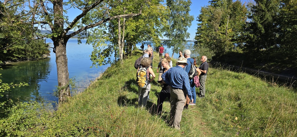 Exkursion rund um den Walchensee und Kochelsee (Foto Catherine Grist am 20.09.2025)