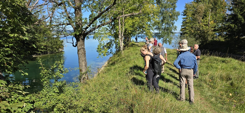 Exkursion rund um den Walchensee und Kochelsee (Foto Catherine Grist am 20.09.2025)