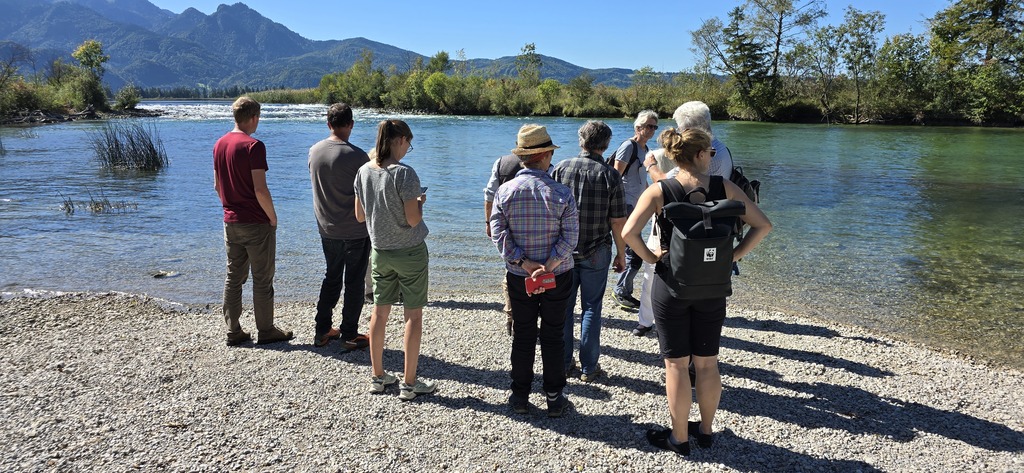 Exkursion rund um den Walchensee und Kochelsee (Foto Catherine Grist am 20.09.2025)